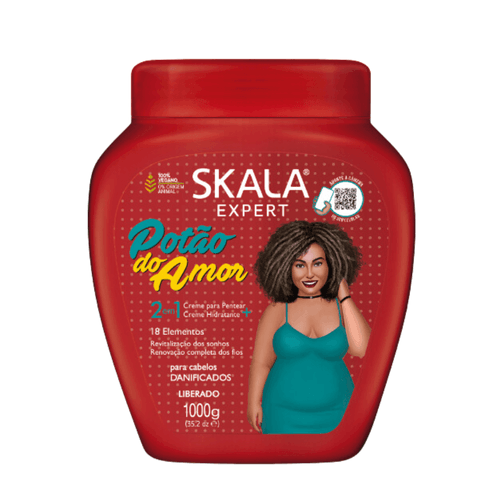 Creme de Tratamento Potão Do Amor 1Kg Skala Creme de Tratamento Potão Do Amor 1Kg Skala
