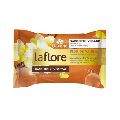 Kit c/9 Davene Sabonete Laflore Vanila 150g