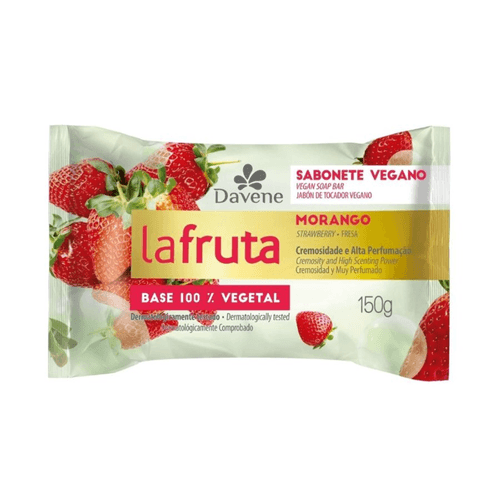 Kit c/9 Davene Sabonete Laflore Morango 150g Kit c/9 Davene Sabonete Laflore Morango 150g