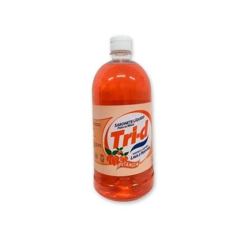 Kit c/9 Sabonete Liquido Tri-D 1L Para Mãos Pitanga Kit c/9 Sabonete Liquido Tri-D 1L Para Mãos Pitanga