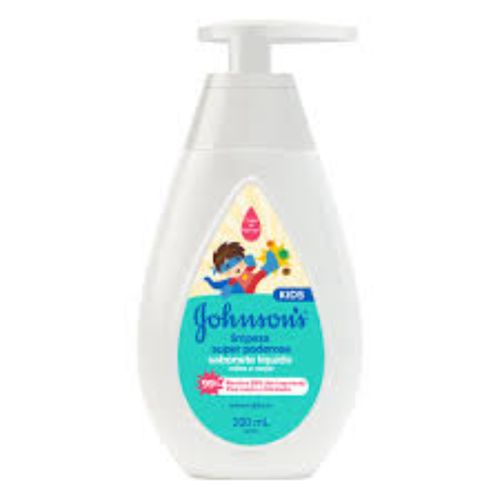 Kit c/9 Sabonete Liquido Johnson & Johnson Infantil Limpeza 200ml Super Poderosa