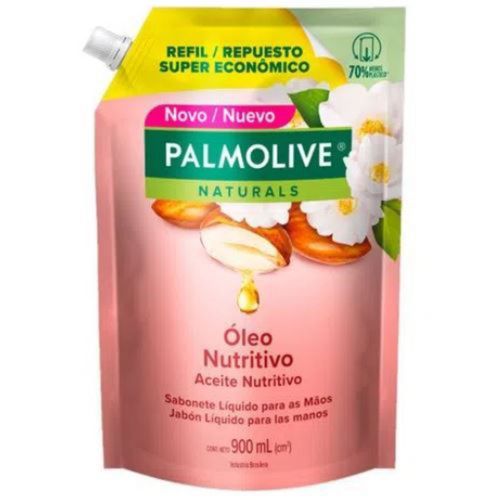 Kit c/9 Sabonete Líquido Palmolive 900ml Refil