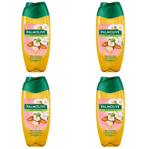 Kit c/4 Sabonetes Líquido Palmolive Naturals Camelia 650ml
