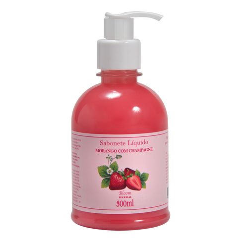 Kit c/9 Aromatica Sabonete Líquido Bloom Morango C/Champa