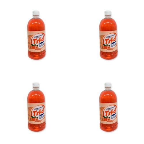 Kit c/4 Sabonetes Liquido Tri-D 1L Para Mãos Pitanga