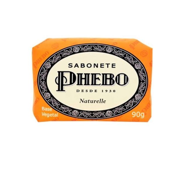 Kit c/2 Sabonete Phebo 90g Naturelle