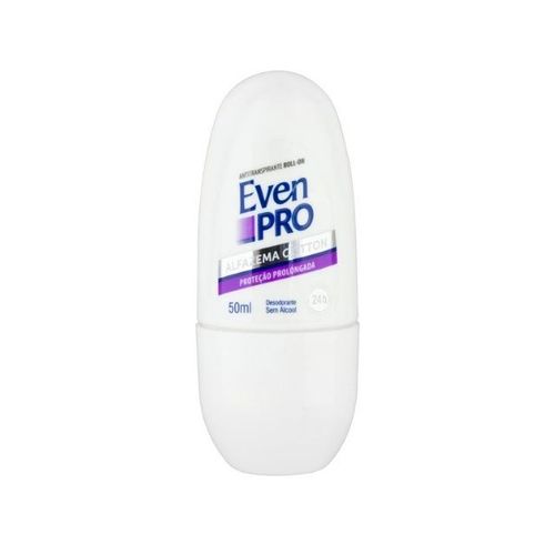 Kit c/3 Unidades de Desodorante Rollon 50ml Even Pro Alfazema Cotton