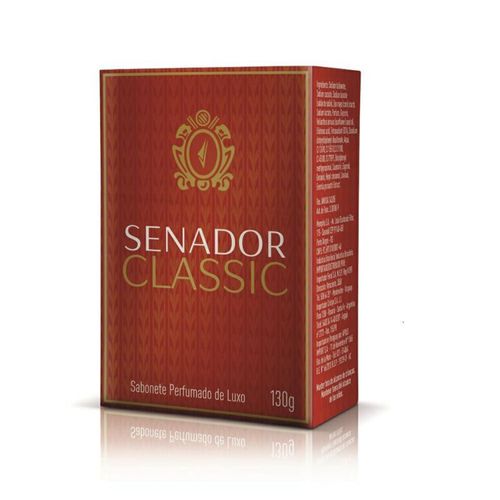 Kit c/2 Sabonete Senador 130g Classic