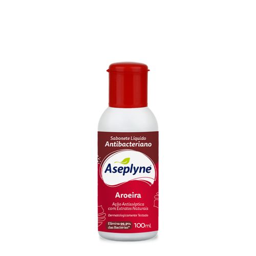 Kit c/2 Sabonete Líquido Aseplyne Anti-Septico Aroeira 100ml