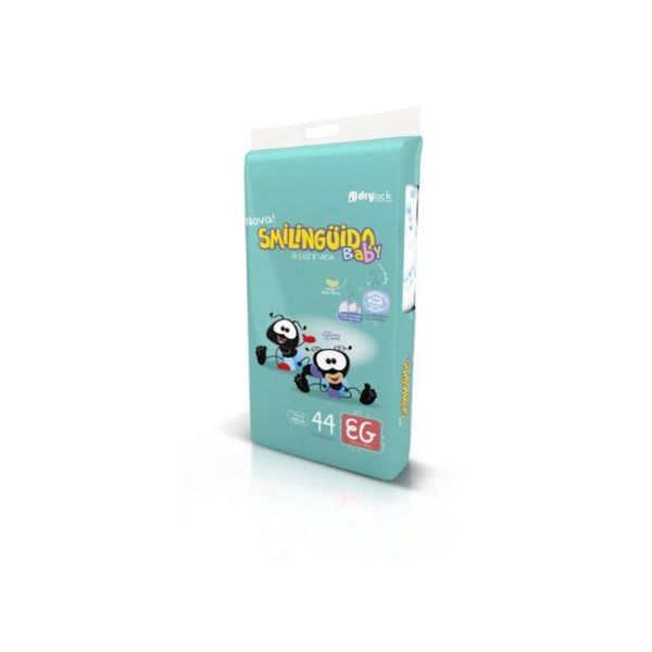 Kit 9 Fraldas Smilinguido Jumbinho Eg 44 Um