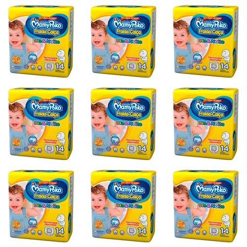 Kit 9 Fraldas Calça MamyPoko Dia e Noite Tamanho Kit 9 Fraldas Calça MamyPoko Dia e Noite Tamanho