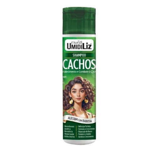 Shampoo Cachos Muriel Umidiliz Alecrim Com Babosa 300ml Shampoo Cachos Muriel Umidiliz Alecrim Com Babosa 300ml
