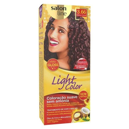 Salon Line Light Color 3.66 Bordeaux Profundo