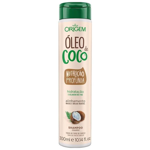 Shampoo Origem Óleo De Coco Max 300ml