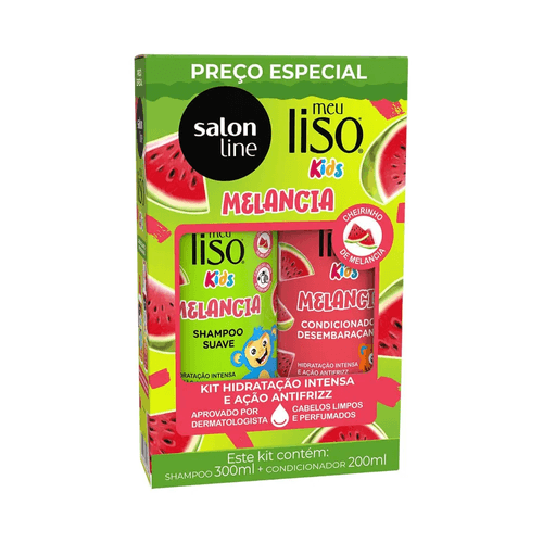 Salon Line Kit Meu Liso Shampoo + Condicionador Melancia