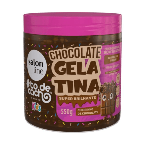 Salon Line Gelatina Kids Chocolate #Todecachos Salon Line Gelatina Kids Chocolate #Todecachos