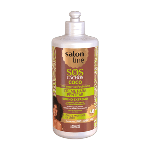 Salon Line Cr. Pent. Coco Sos Cachos 500ml Salon Line Cr. Pent. Coco Sos Cachos 500ml