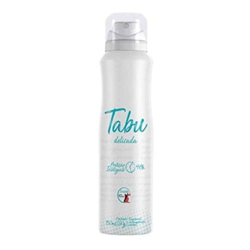 Desodorante Antitranspirante Aerosol Tabu Delicada Feminino 48h 150ml