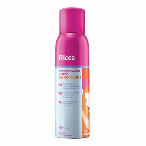 Condicionador A Seco Segunda Chance Ricca 150Ml Condicionador A Seco Segunda Chance Ricca 150Ml