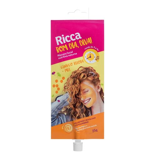 Máscara Facial Nutritiva Noturna Ricca Máscara Facial Nutritiva Noturna Ricca