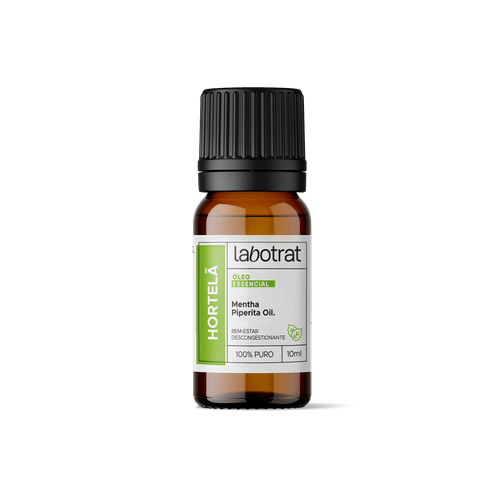 Óleo Essencial De Hortelã 10Ml Labotrat Óleo Essencial De Hortelã 10Ml Labotrat