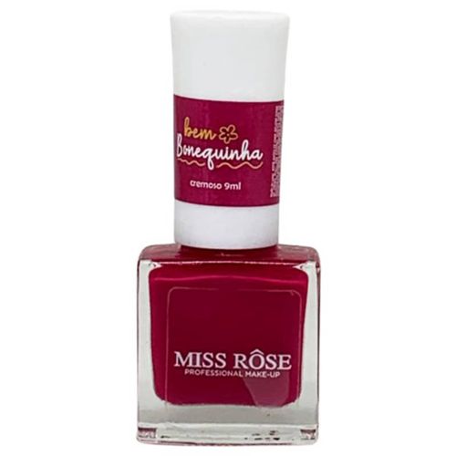 Esmalte Bem Bonequinha Miss Rose
