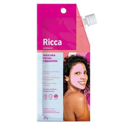 Máscara Facial Firmadora Ricca Máscara Facial Firmadora Ricca