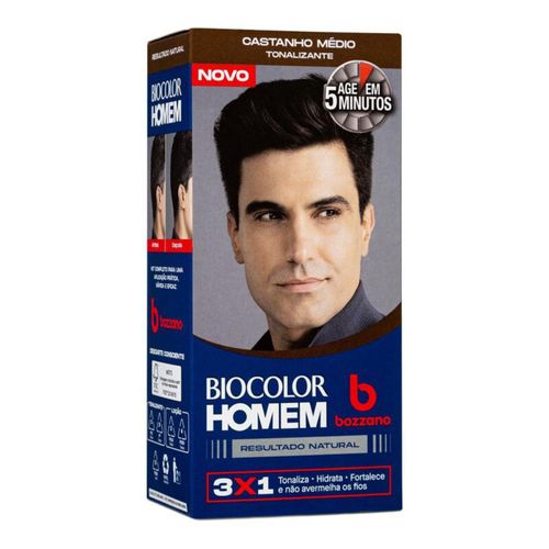 Tintura Biocolor Homem 60g Castanho Médio Tintura Biocolor Homem 60g Castanho Médio