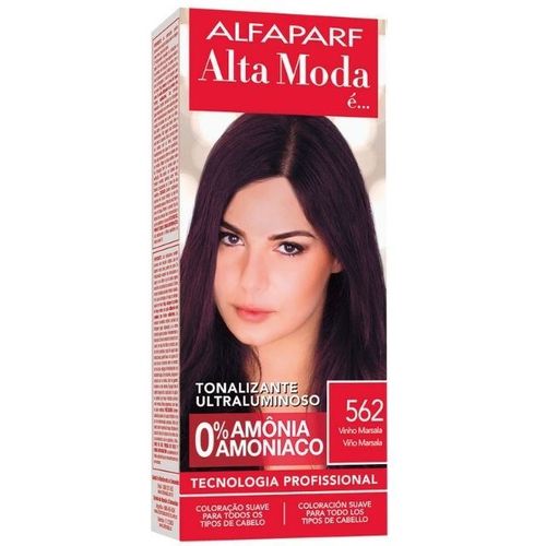 Tintura Alta Moda Tonalizante 5.62 Vinho Marsala 120g Tintura Alta Moda Tonalizante 5.62 Vinho Marsala 120g