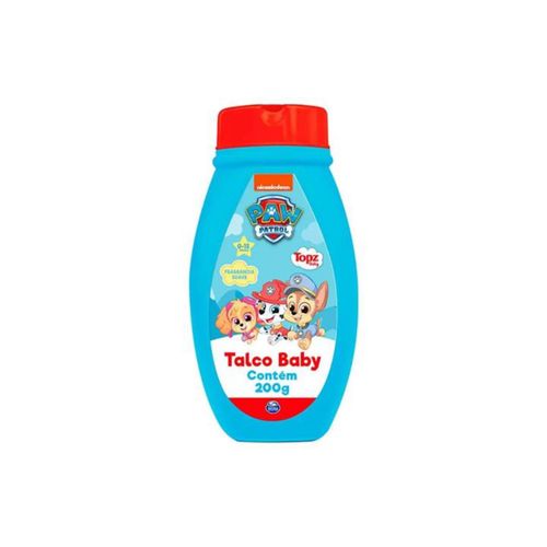 Talco Infantil Topz Baby 200g Patrulha Canina