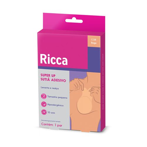 Sutiã Adesivo Ricca P Bege