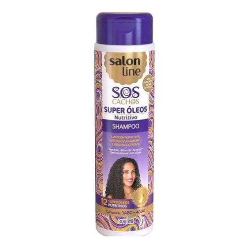 Shampoo Salon Line Sos 300ml Super Óleo Nutritivo Shampoo Salon Line Sos 300ml Super Óleo Nutritivo