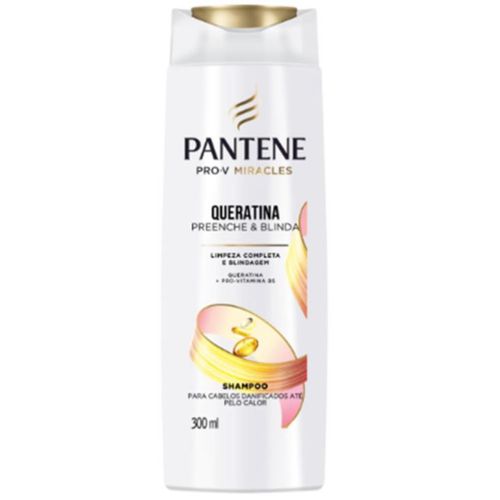 Shampoo Pantene 300ml Queratina Shampoo Pantene 300ml Queratina