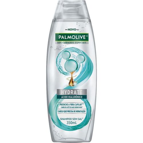 Shampoo Palmolive Naturals 350ml Acido Hialurônico