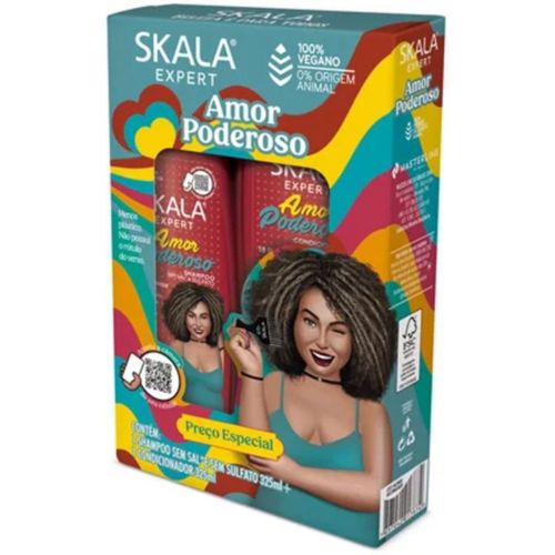 Shampoo + Condiconador Skala 325ml Amor Poderoso