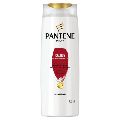 Shampoo Cachos Hidra Vitaminados Pantene Simples 400ml Shampoo Cachos Hidra Vitaminados Pantene Simples 400ml