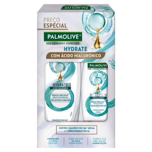 Shampoo + Condicionador Palmolive Sos 350ml Hydrate Shampoo + Condicionador Palmolive Sos 350ml Hydrate