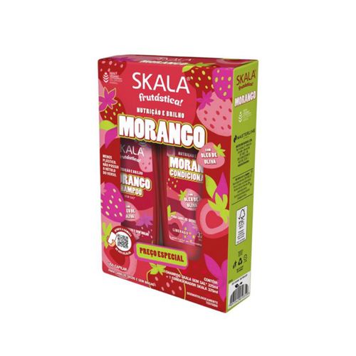 Shampoo + Condicionador Skala 325ml Morango Shampoo + Condicionador Skala 325ml Morango