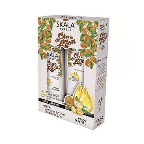 Shampoo + Condicionador Skala 325ml Óleo Argan