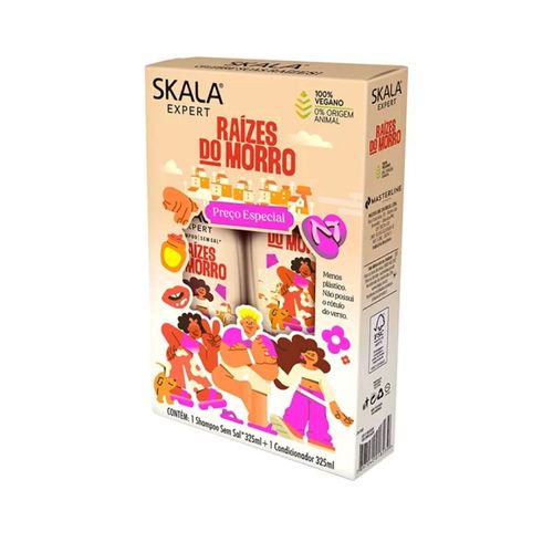 Shampoo + Condicionador Skala 325ml Raizes Do Morro