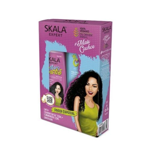 Shampoo + Condicionador Skala 325ml Mais Cachos