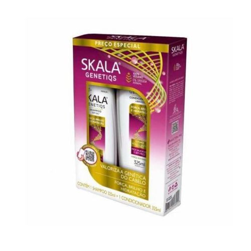Shampoo + Condicionador Skala 325ml Genetiqs Glicólico Shampoo + Condicionador Skala 325ml Genetiqs Glicólico