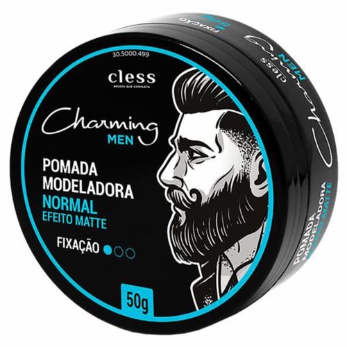Pomada Charming Modeladora 50g Normal Matte Pomada Charming Modeladora 50g Normal Matte