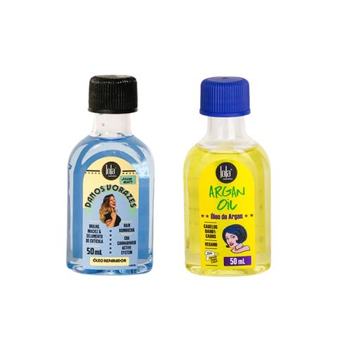 Lola Kit Oleo Danos Vorazes e Oleo de Argan 2 Itens Lola Kit Oleo Danos Vorazes e Oleo de Argan 2 Itens