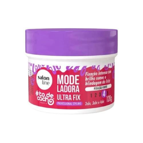 Modeladora Salon Line Todecacho 120g Ultra Fixador