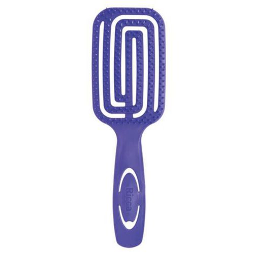 Escova para Cabelo Ricca Flex Wet & Dry Roxa ref: 813