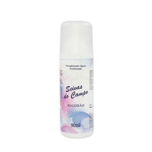 Desodorante Spray Seivas Do Campo 90ml Algodão Desodorante Spray Seivas Do Campo 90ml Algodão