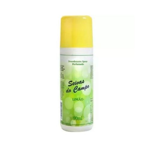 Desodorante Spray Seivas Do Campo 90ml Limão Desodorante Spray Seivas Do Campo 90ml Limão