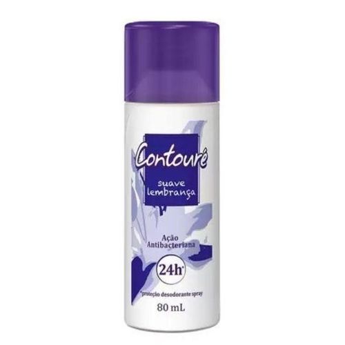 Desodorante Spray Contoure 80ml Lembranças Desodorante Spray Contoure 80ml Lembranças