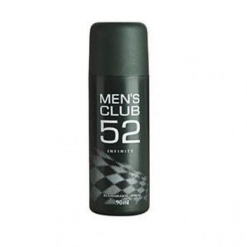 Desodorante Spray Mens Club 52 90ml Infinity Desodorante Spray Mens Club 52 90ml Infinity